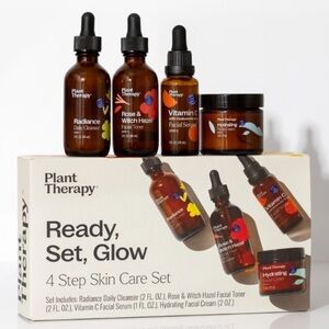 Plant Therapy Ready, Set, Glow 4 Step Skin Care Set